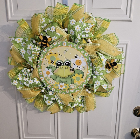 Frog wreath - Picture 1 of 3